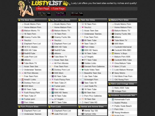 Lusty Listu003e find MANY more sites like it hereu003e THE SEX LIST photo