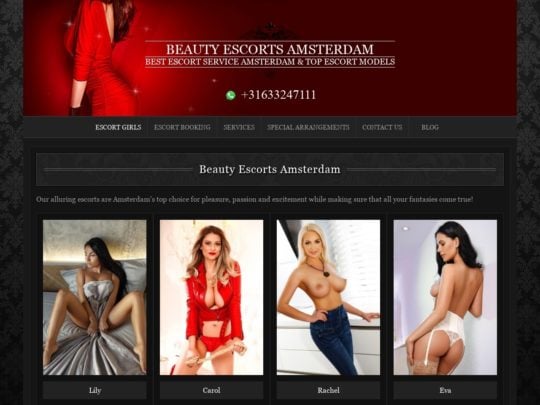 Beauty Escorts Amsterdam (NL)
