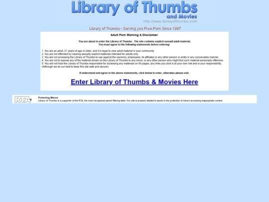 Library of Thumbs