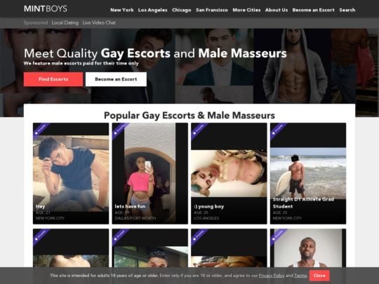 Best Gay Male Escort Websites