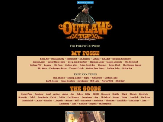 Outlaw TGPu003e find MANY more sites like it hereu003e THE SEX LIST pic