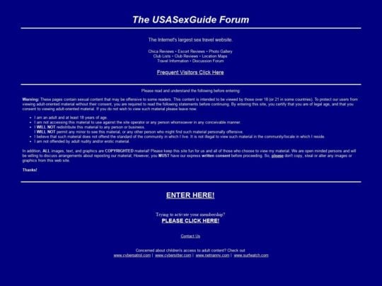 Usasexguide Info Forum